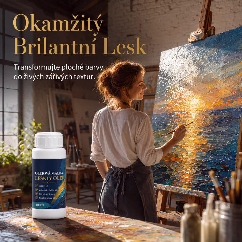 🎨 Festmények fényességét kiemelő lakk – professzionális, magasfényű hatás, amely fokozza a színek mélységét és védi a műalkotásokat ✨