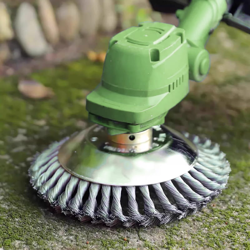 ⚙️ Nagy teherbírású kopásálló bozótvágó fej – Erőteljes vágás sűrű gazhoz