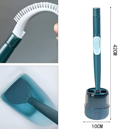 WC-kefe + tisztítószer adagoló – Szilikon, 360° | FLUSHBRUSH