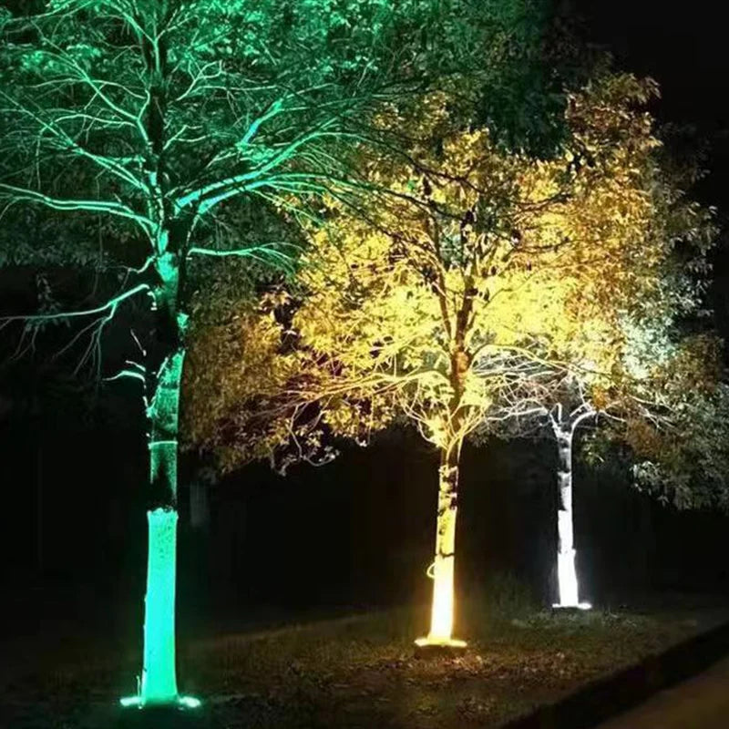 💡 IP65-ös vízálló, gyűrű alakú kültéri világítás fákra szerelhető