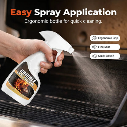 🍖 Tisztaság a Rácson és a Konyhában: Erős Hatású Grill- és Zsíroldó Spray – Percek Alatt! ⏱️