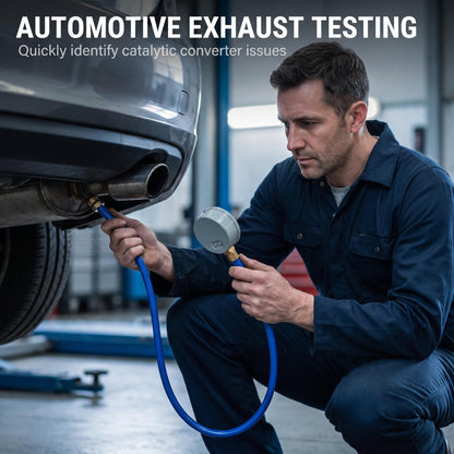 🔧 Kipufogó-dugulás érzékelő mérőóra – 🛡️ Precíz diagnosztika és motorvédelem a dugulás ellen 🚗💨
