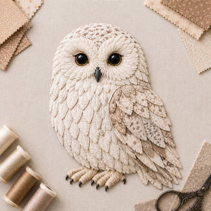 3D-s patchwork madár – „csináld magad” kézműves készlet