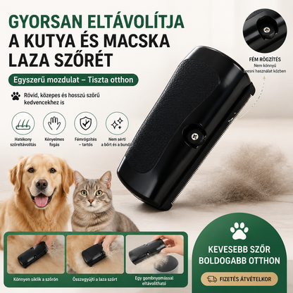 Kutyaápolás egyszerűen – Szőrtelenítő és izzadság eltávolító eszköz