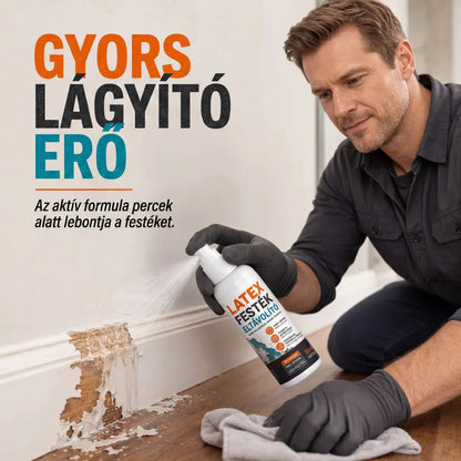 🧴 Többfelületű latex festékoldó spray – Falra, fára, fémre – Utánvét 🔥