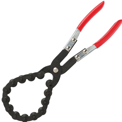 🔧Kipufogócső-vágó láncfogó – Többkerekű kivitel🛠️