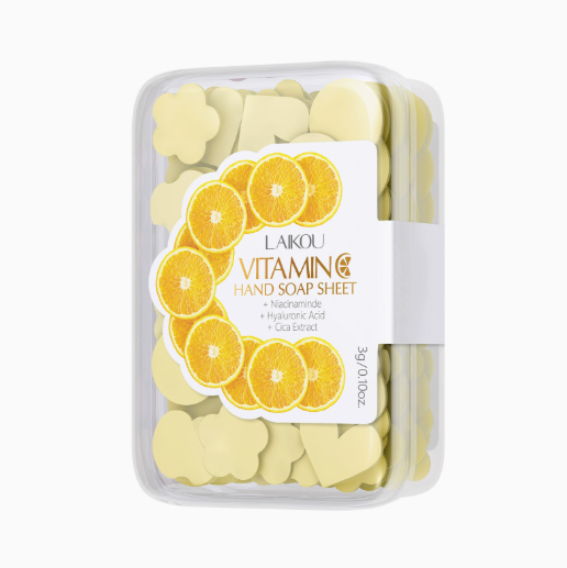 C-vitaminos hordozható kézmosó tabletták