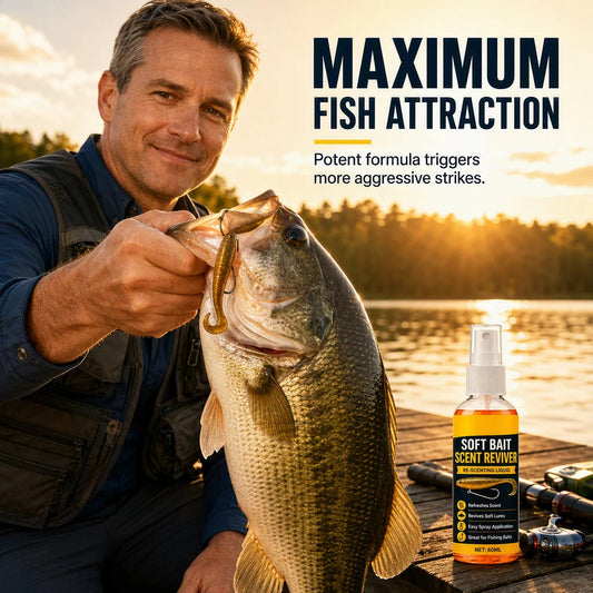 🎣 Most 50% kedvezmény! 🐟 Illatfokozó spray műcsalikhoz