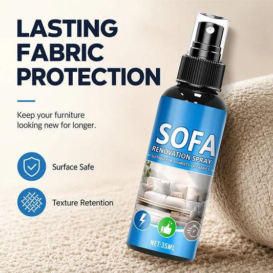 Öblítés nélküli textiltisztító spray – Csak permetezd rá és töröld le – víz és öblítés nélkül. 🧼💨