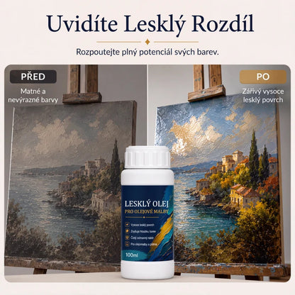 🎨 Festmények fényességét kiemelő lakk – professzionális, magasfényű hatás, amely fokozza a színek mélységét és védi a műalkotásokat ✨