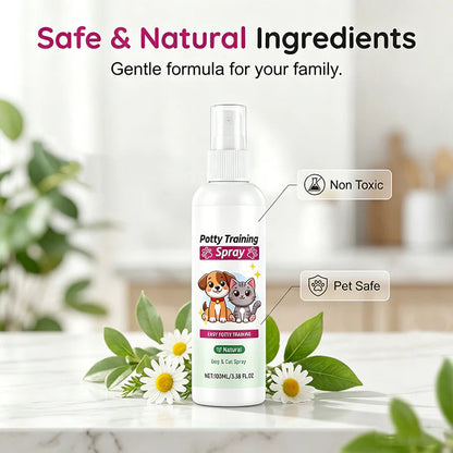 🔥2+2 INGYEN (4 db)🐶🐱 Tisztasági nevelő spray kutyáknak és macskáknak – elősegíti a tisztasági nevelést ✨