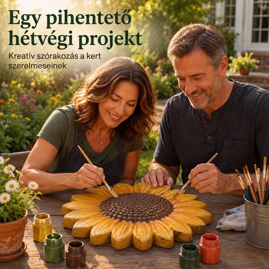 Újrafelhasználható napraforgó-lépcsőfok-forma