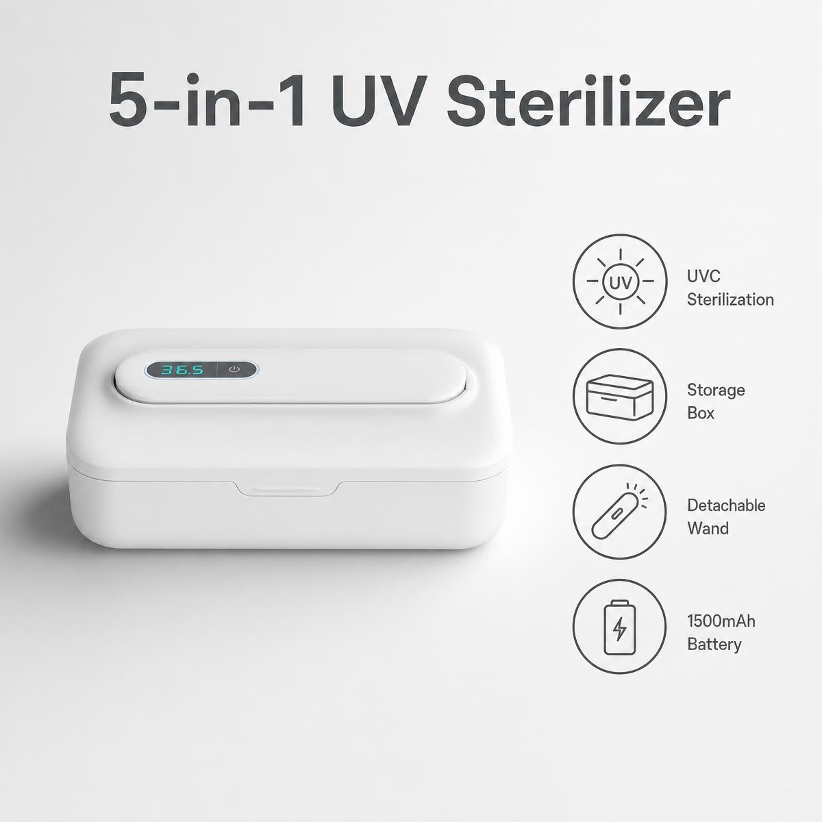 UV-sterilizáló doboz