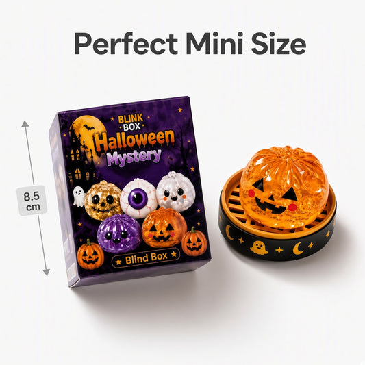 Halloweeni csillogó nyomós játék