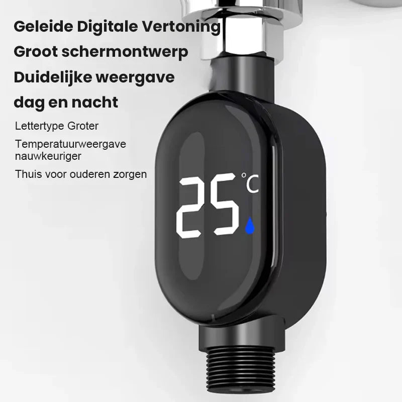🚿 Zuhanyhőmérő🌡️ – Pontos és biztonságos víz hőmérő mutatás!