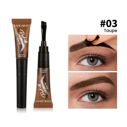 💞50K+ SOLD!🎨Waterproof Brow Tint – Peel‑off, easy apply. Covers greys, shapes perfectly. A brow game changer!🌟