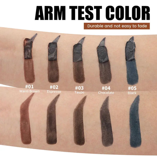 💞50K+ SOLD!🎨Waterproof Brow Tint – Peel‑off, easy apply. Covers greys, shapes perfectly. A brow game changer!🌟