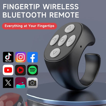 Bluetooth ujj-távirányító – Szelfi, Görgetés és Médiavezérlés | TAPCONTROL